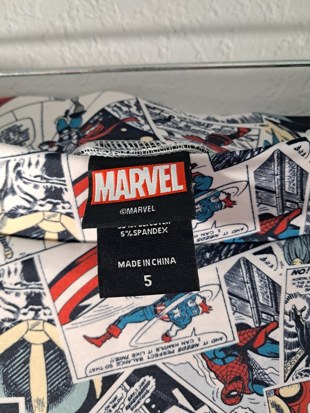 Torrid Plus Official Marvel Avengers Comic Scuba Skater Skirt Size 5X/28 Retired - Picture 4 of 9